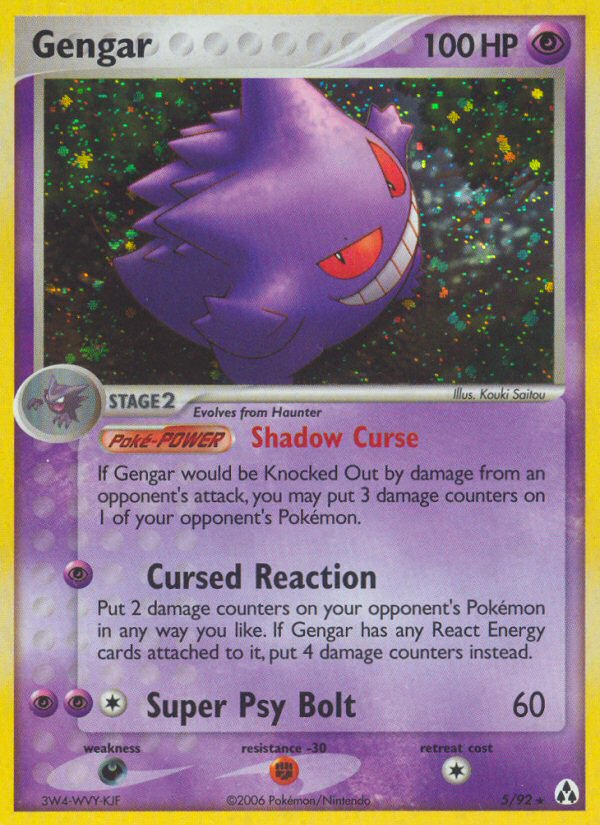 Gengar (5/92) [EX: Legend Maker] | Clutch Gaming