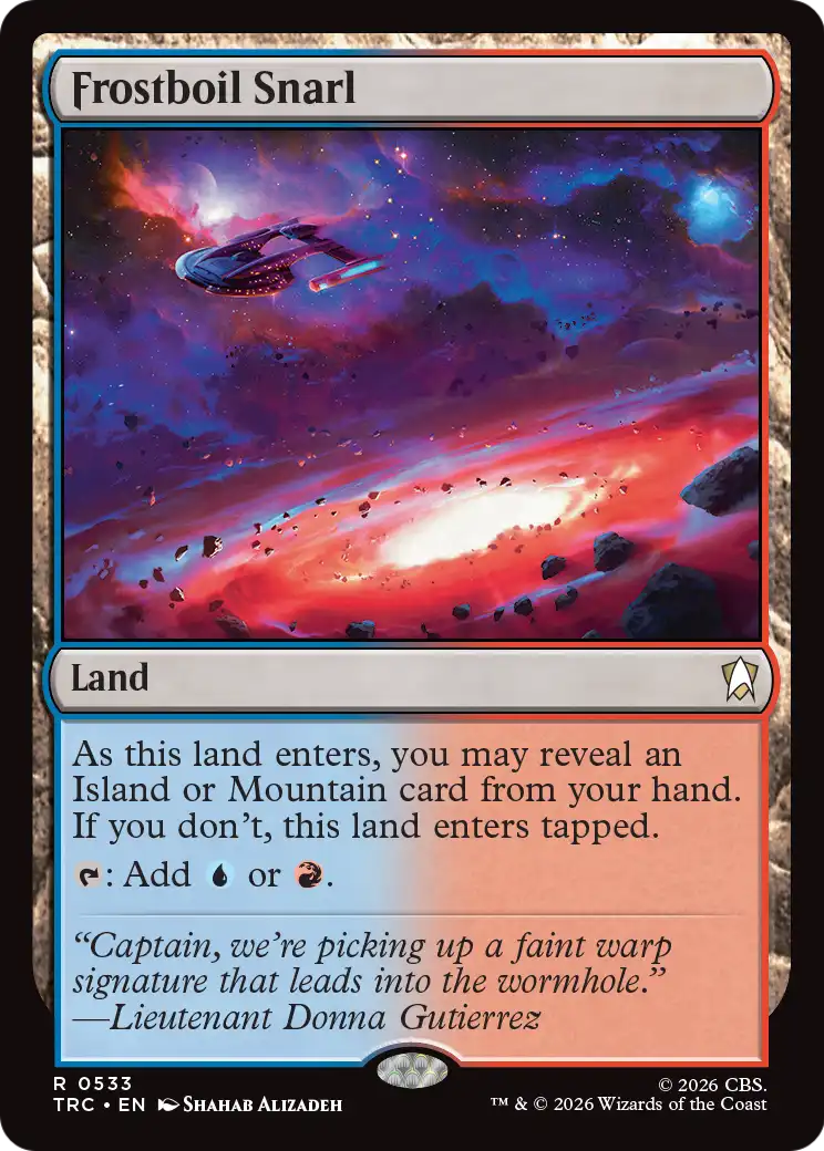 Frostboil Snarl (Surge Foil) [Star Trek Commander] | Clutch Gaming