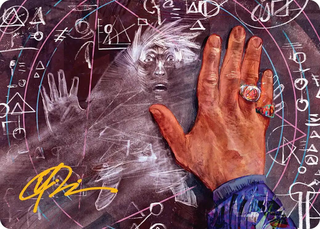 Solve for Disappointment Art Card (Gold-Stamped Signature) [Reality Fracture Art Series] | Clutch Gaming