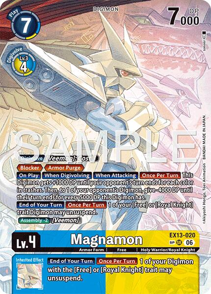 Magnamon [EX13-020] (SP) [Chivalrous XIII] | Clutch Gaming