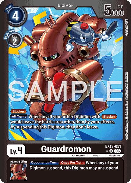 Guardromon [EX13-051] (Limited Foil) [Chivalrous XIII] | Clutch Gaming