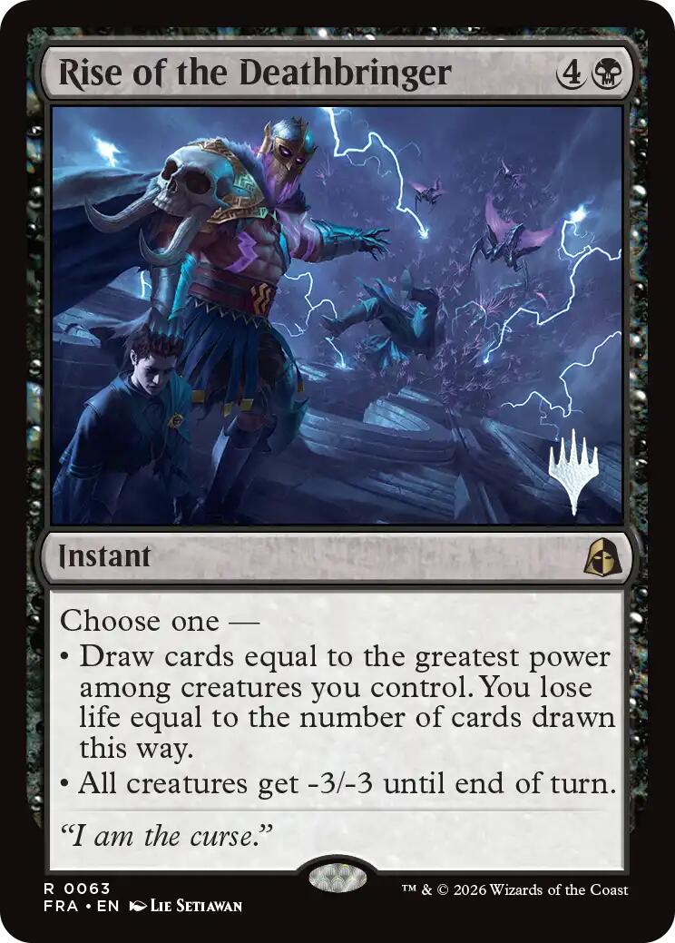 Rise of the Deathbringer [Reality Fracture Promos] | Clutch Gaming