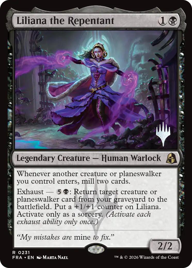 Liliana the Repentant [Reality Fracture Promos] | Clutch Gaming
