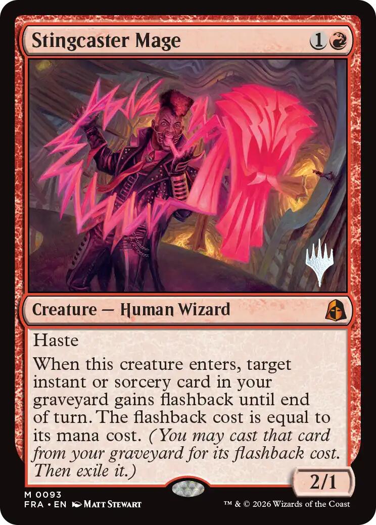 Stingcaster Mage [Reality Fracture Promos] | Clutch Gaming