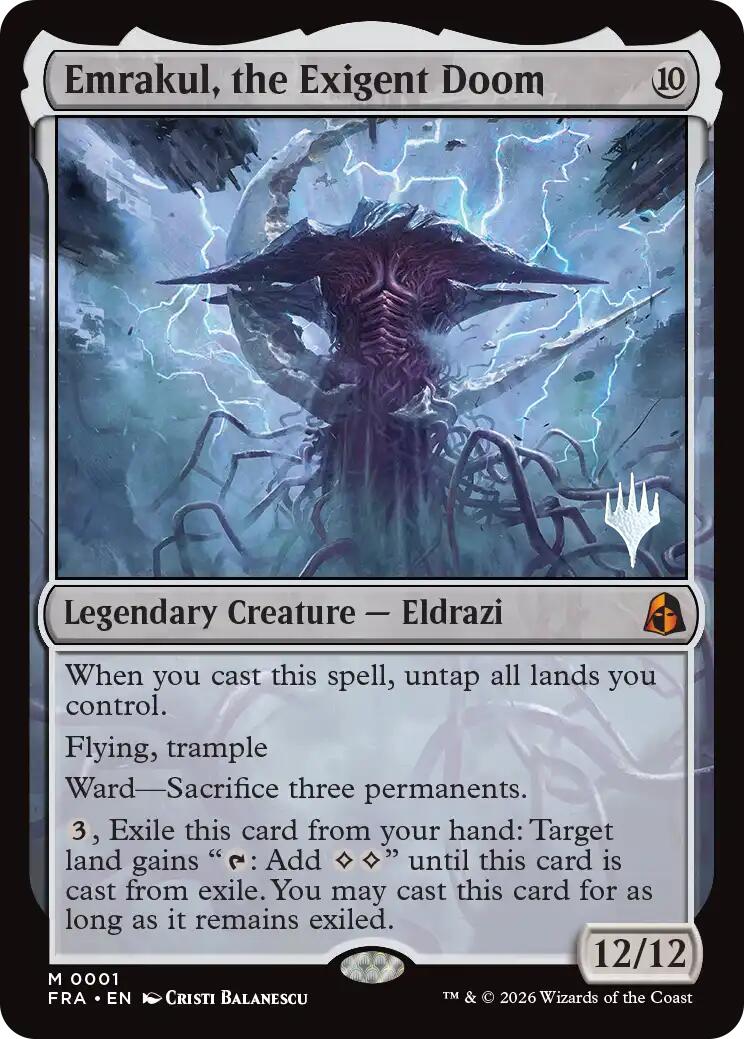 Emrakul, the Exigent Doom [Reality Fracture Promos] | Clutch Gaming