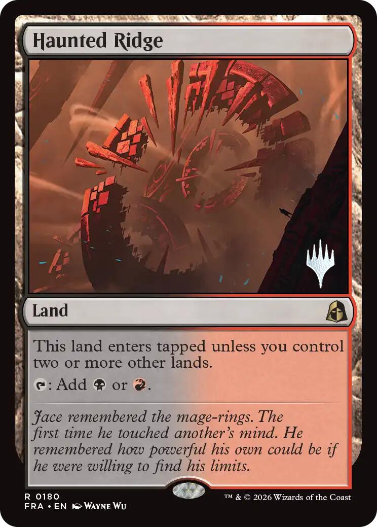 Haunted Ridge [Reality Fracture Promos] | Clutch Gaming