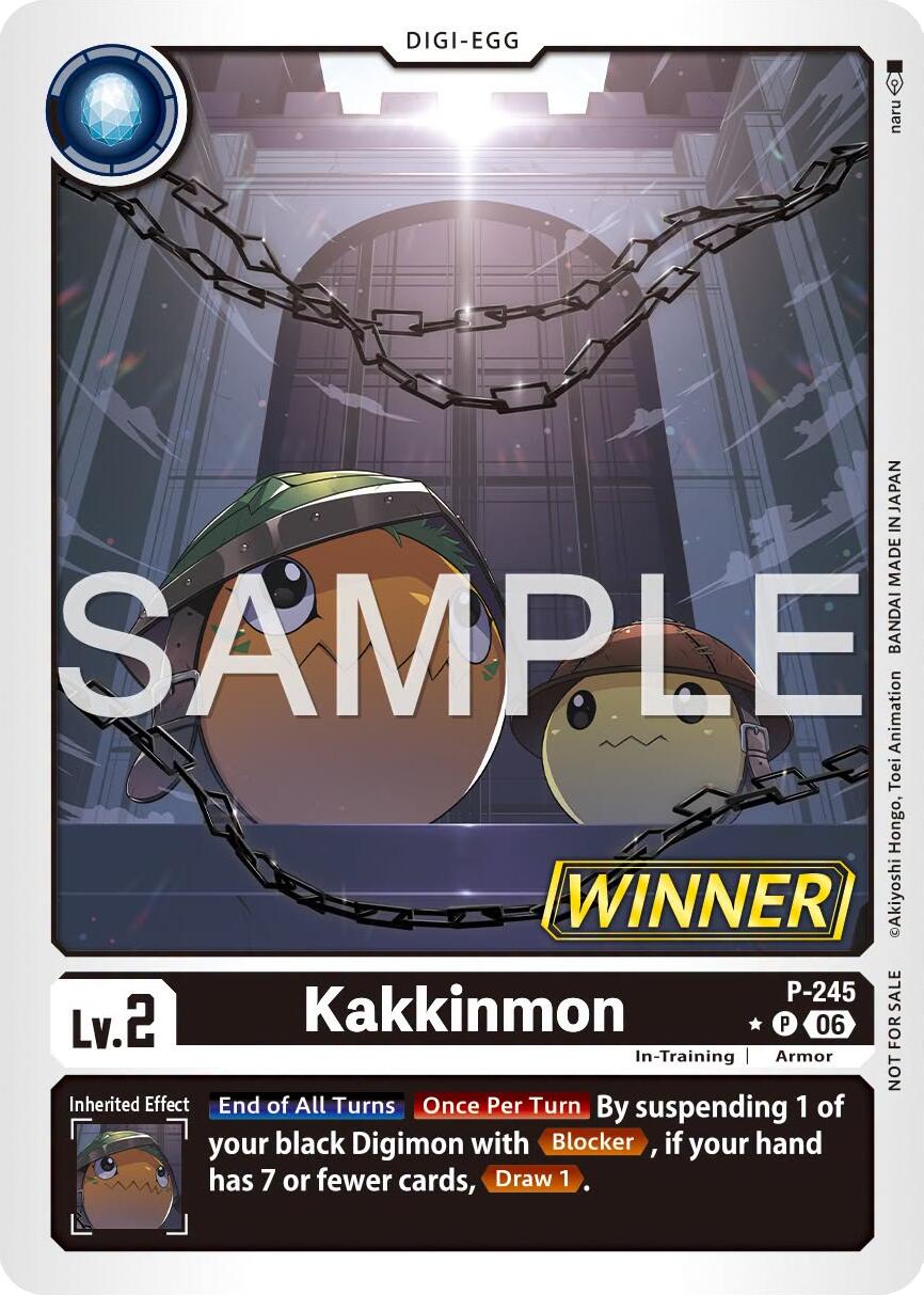 Kakkinmon [P-245] (Official Store Tournament 2026 Vol. 4 Winner) [Promotional Cards] | Clutch Gaming