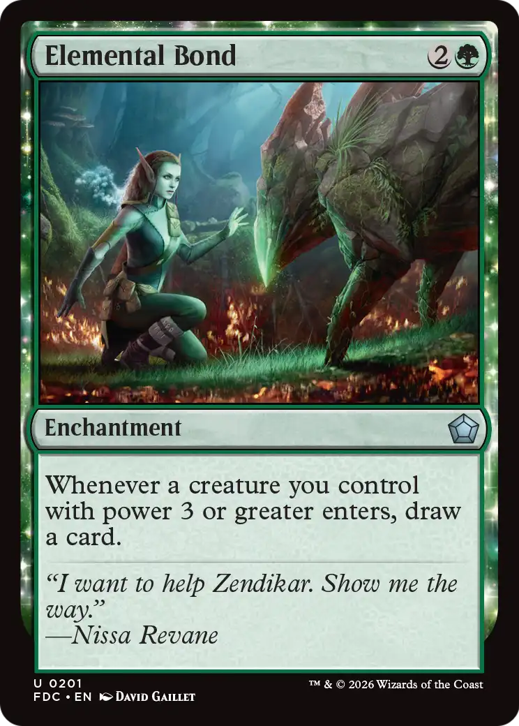 Elemental Bond [Foundations Commander] | Clutch Gaming