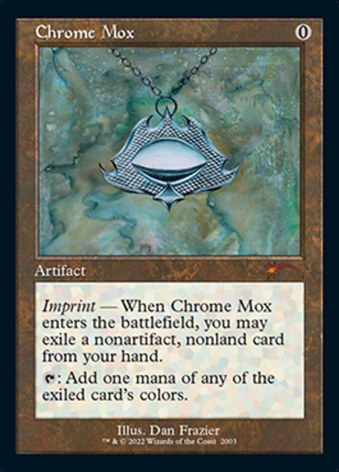 Chrome Mox (Retro) [Secret Lair Countdown Kit] | Clutch Gaming