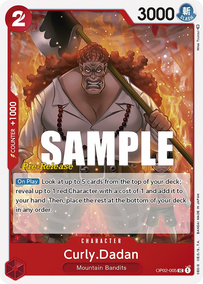 Curly.Dadan [Paramount War Pre-Release Cards] | Clutch Gaming