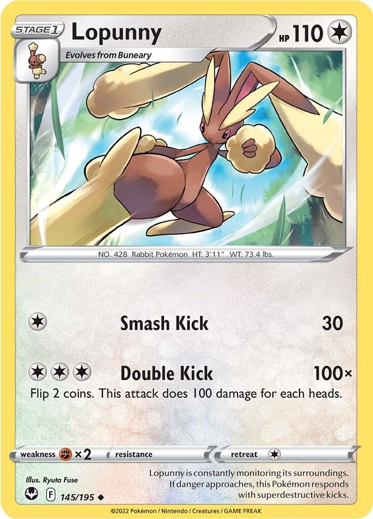 Lopunny (145/195) [Sword & Shield: Silver Tempest] | Clutch Gaming