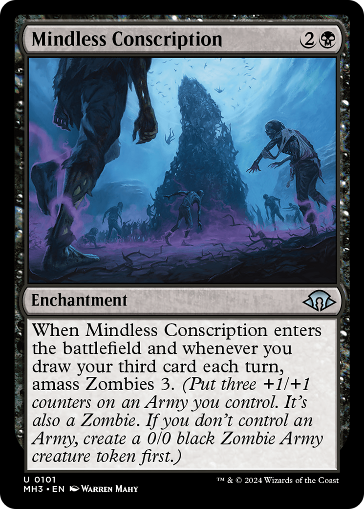 Mindless Conscription [Modern Horizons 3] | Clutch Gaming