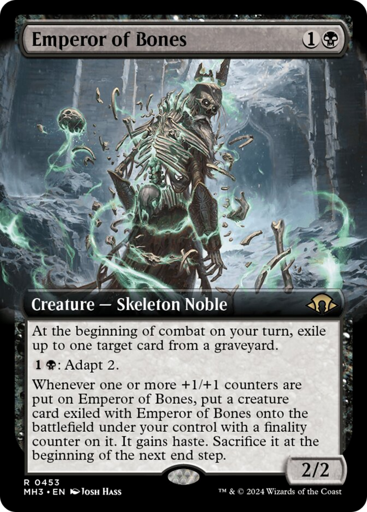 Emperor of Bones (Extended Art) [Modern Horizons 3] | Clutch Gaming