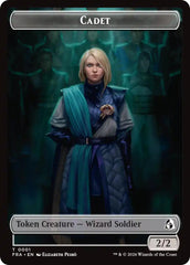 Cadet // Jace Double-Sided Token [Reality Fracture Tokens] | Clutch Gaming