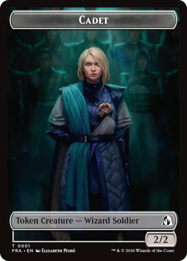 Cadet // Beast Double-Sided Token [Reality Fracture Tokens] | Clutch Gaming
