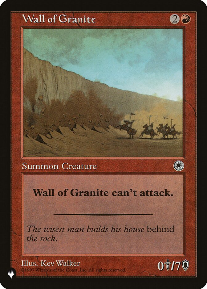 Wall of Granite [The List] | Clutch Gaming