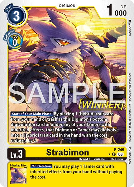Strabimon [P-249] (Official Store Tournament 2026 Vol. 4 Winner) [Promotional Cards] | Clutch Gaming