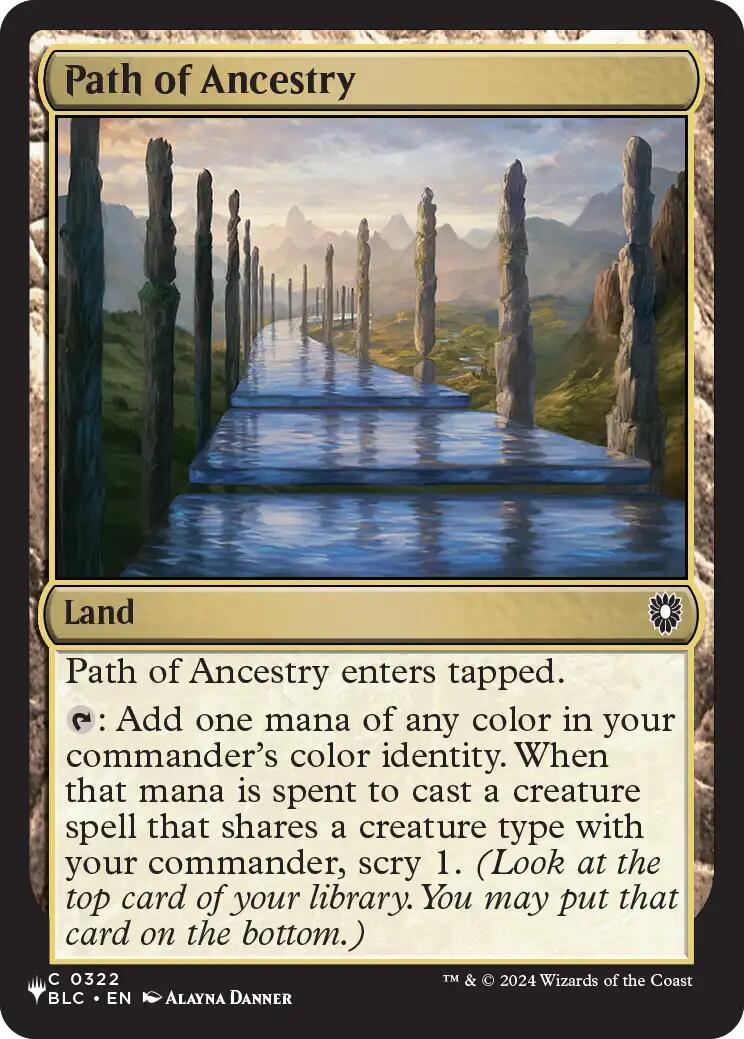 Path of Ancestry (BLC) [The List] | Clutch Gaming
