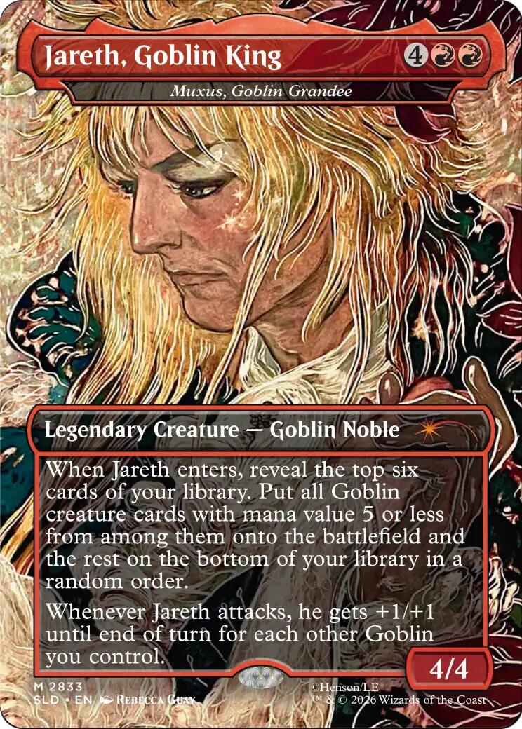 Jareth, Goblin King - Muxus, Goblin Grandee [Secret Lair Drop Series] | Clutch Gaming