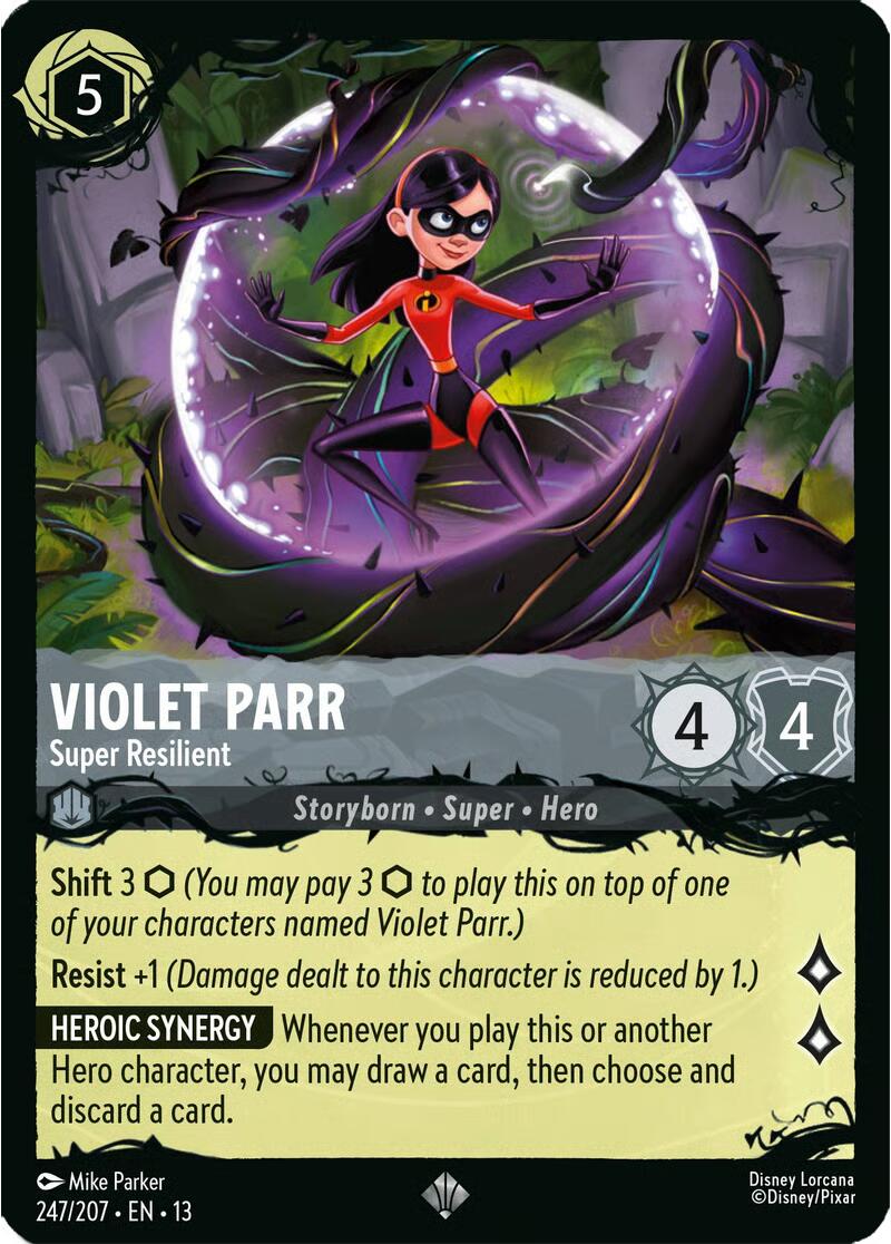 Violet Parr - Super Resilient (247/207) [Illumineer's Quest: The Great Hunny Rescue] | Clutch Gaming