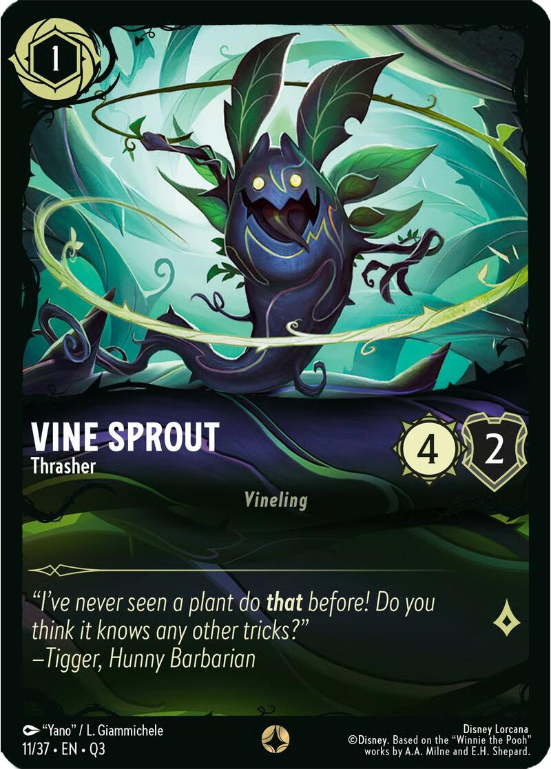 Vine Sprout - Thrasher (11/37) [Illumineer's Quest: The Great Hunny Rescue] | Clutch Gaming
