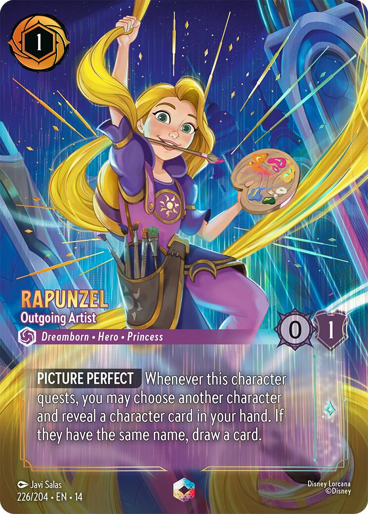 Rapunzel - Outgoing Artist (Enchanted) (226/204) [Hyperia City] | Clutch Gaming