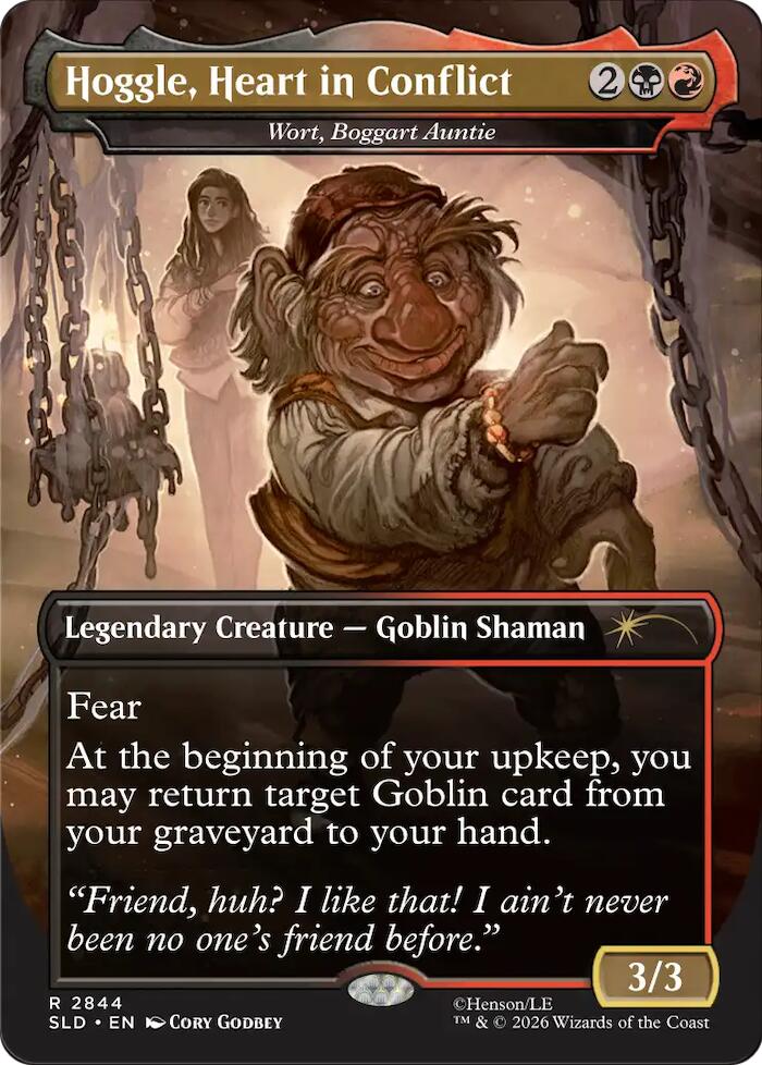 Hoggle, Heart in Conflict - Wort, Boggart Auntie [Secret Lair Drop Series] | Clutch Gaming