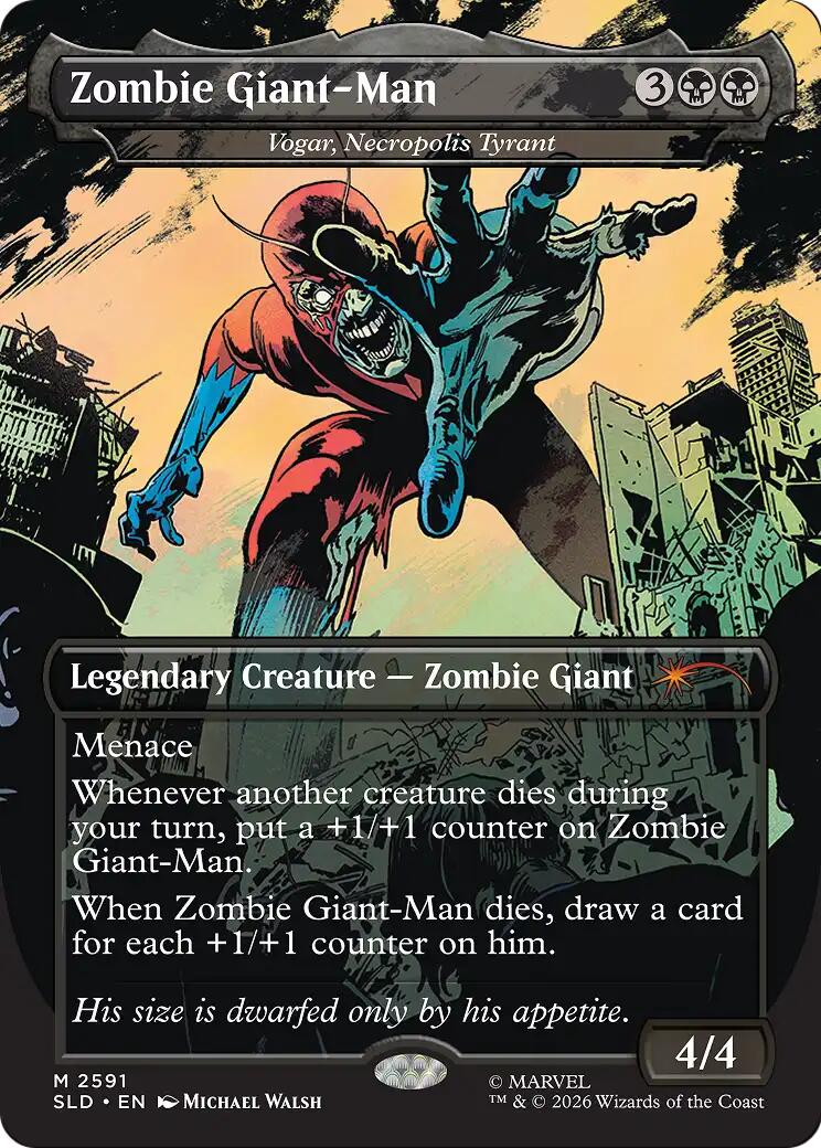 Zombie Giant-Man - Vogar, Necropolis Tyrant [Secret Lair Drop Series] | Clutch Gaming