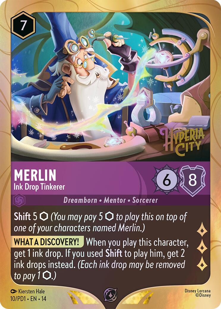 Merlin - Ink Drop Tinkerer (10) [Promo Cards] | Clutch Gaming