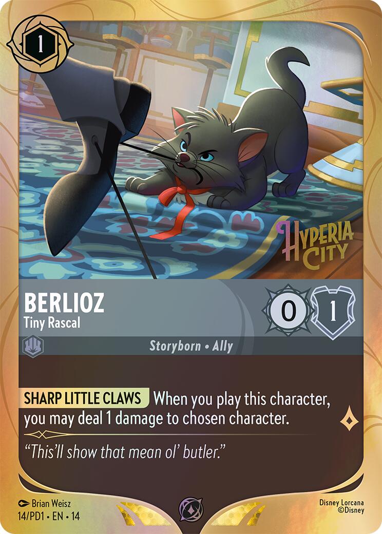Berlioz - Tiny Rascal (14) [Promo Cards] | Clutch Gaming