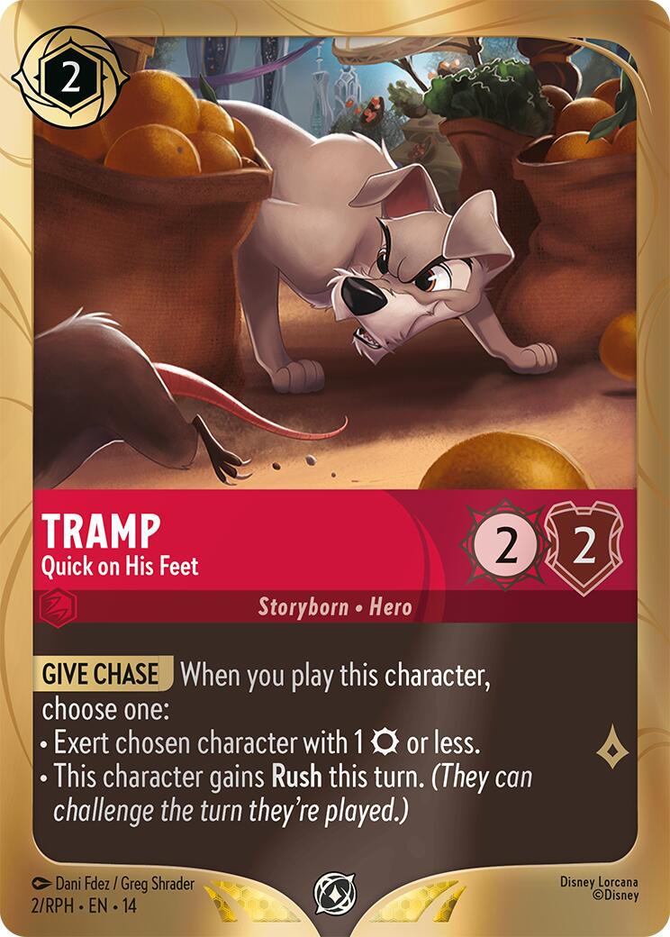 Tramp - Quick on His Feet (2) [Promo Cards] | Clutch Gaming