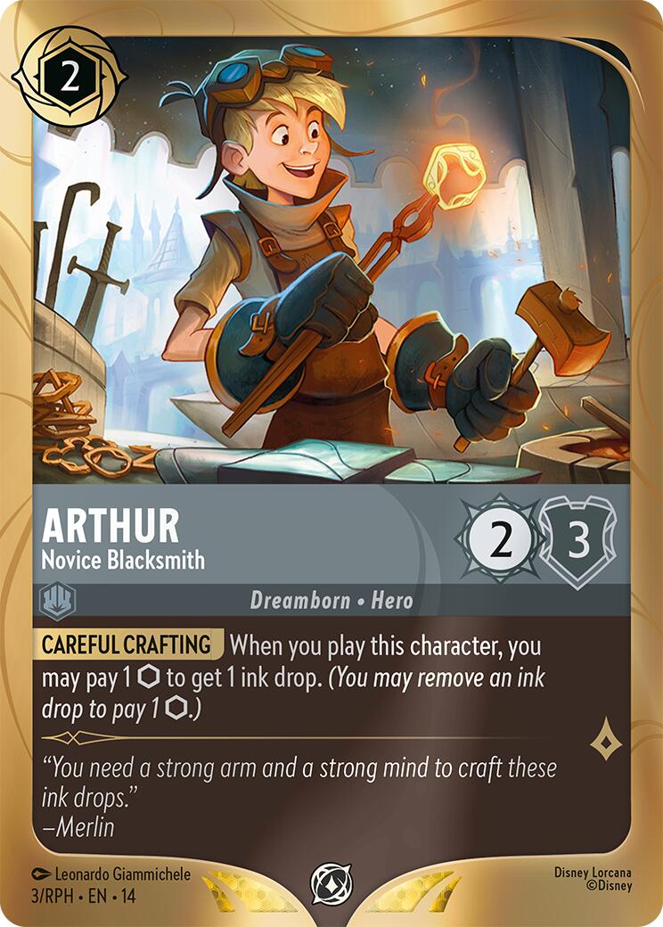 Arthur - Novice Blacksmith (3) [Promo Cards] | Clutch Gaming