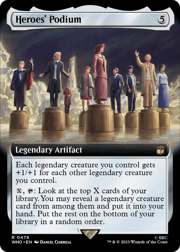 Heroes' Podium (Extended Art) [Doctor Who] | Clutch Gaming