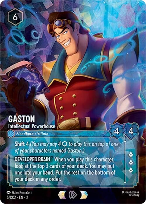Gaston - Intellectual Powerhouse (5) [Promo Cards] | Clutch Gaming