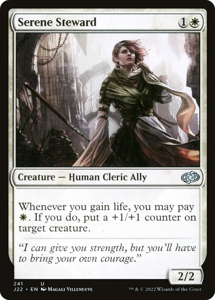 Serene Steward [Jumpstart 2022] | Clutch Gaming