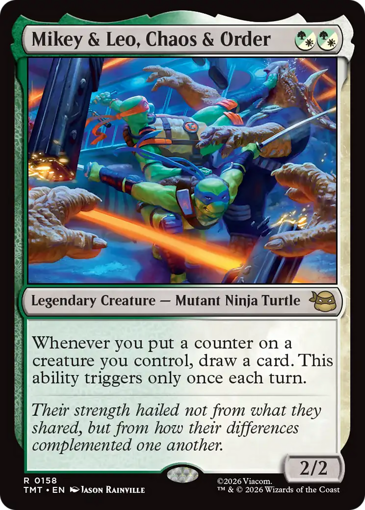 Mikey & Leo, Chaos & Order [Teenage Mutant Ninja Turtles] | Clutch Gaming