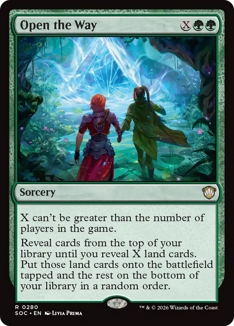 Open the Way [Secrets of Strixhaven Commander] | Clutch Gaming
