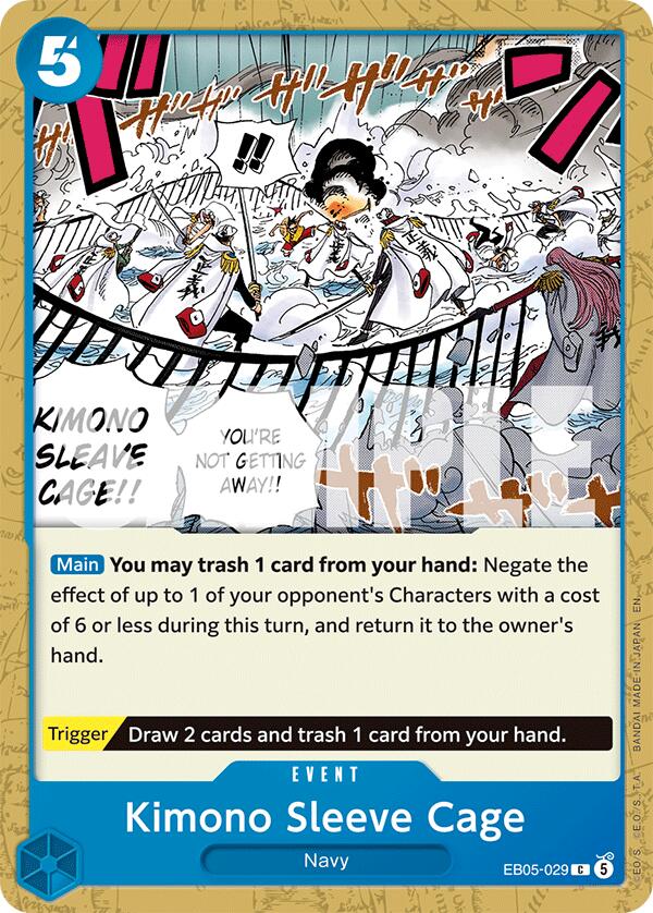 Kimono Sleeve Cage [Extra Booster: One Piece Heroines Edition Vol. 2] | Clutch Gaming