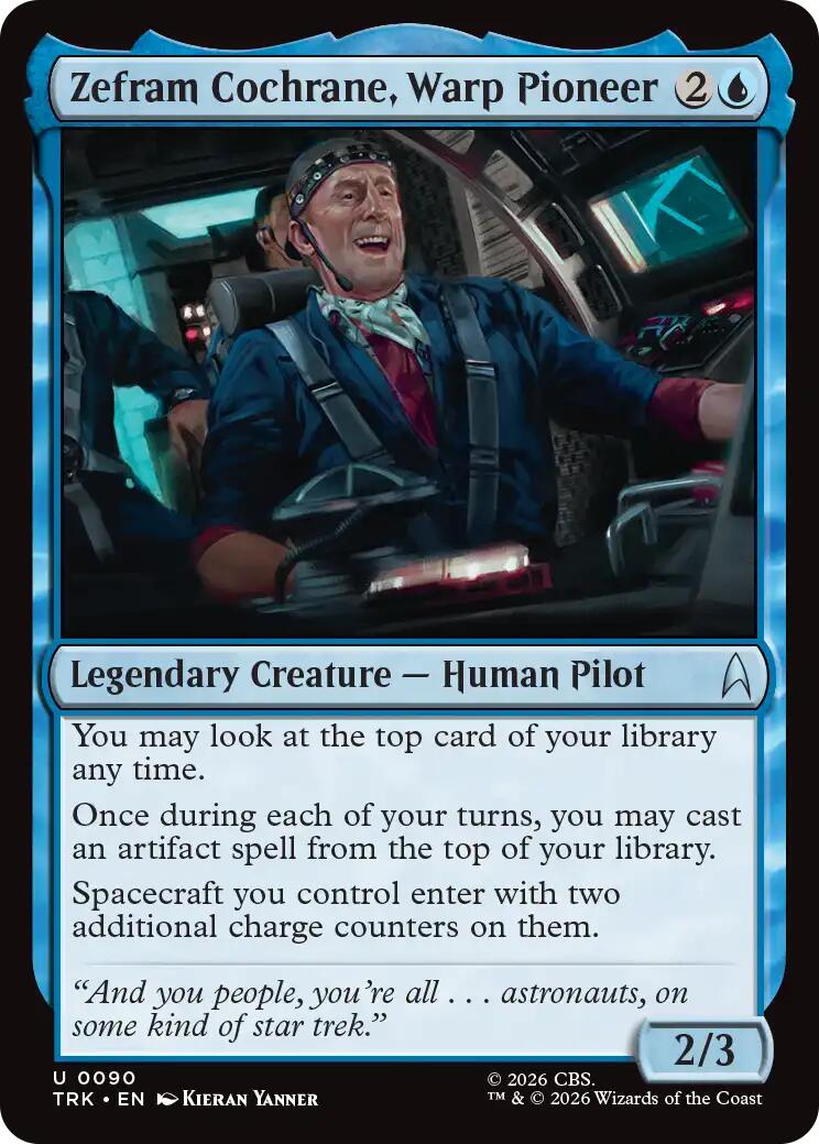 Zephram Cochrane, Warp Pioneer [Star Trek] | Clutch Gaming