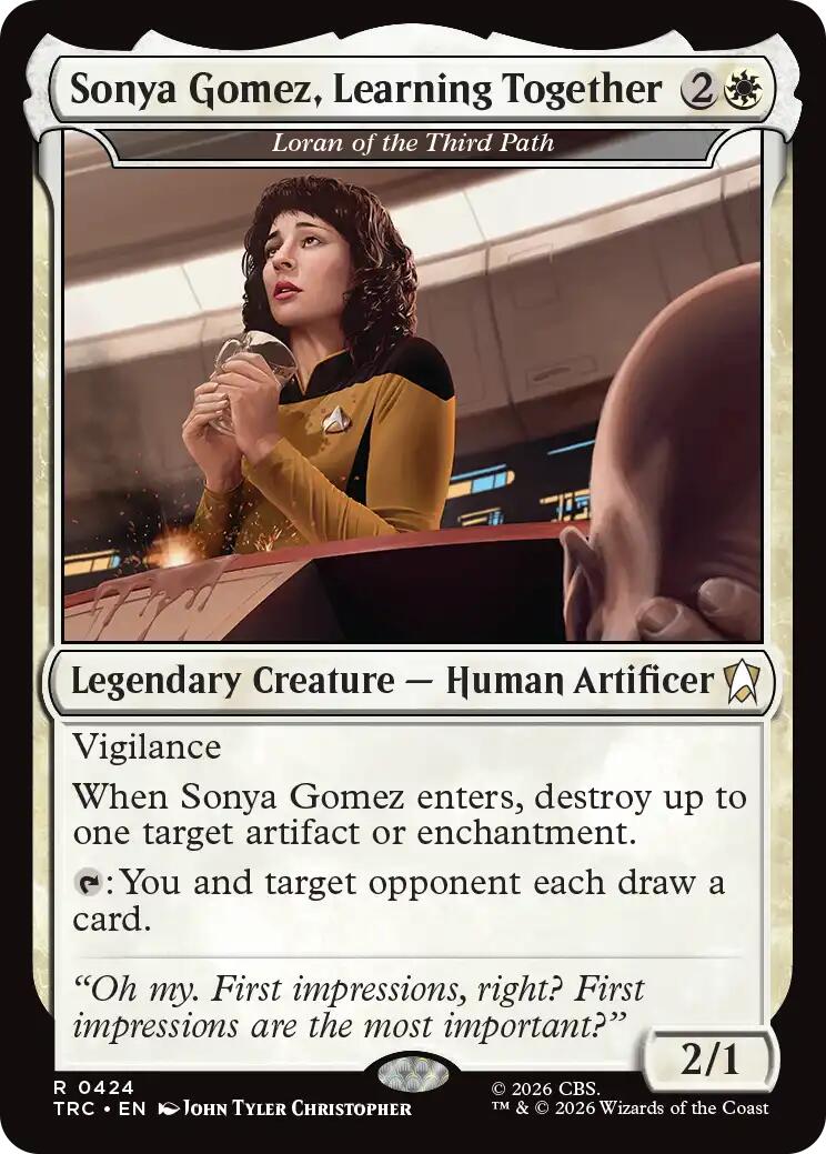 Sonya Gomez, Learning Together - Loran of the Third Path [Star Trek Commander] | Clutch Gaming
