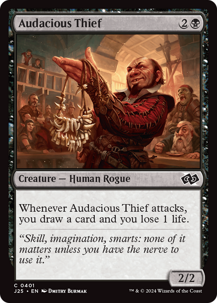 Audacious Thief [Foundations Jumpstart] | Clutch Gaming