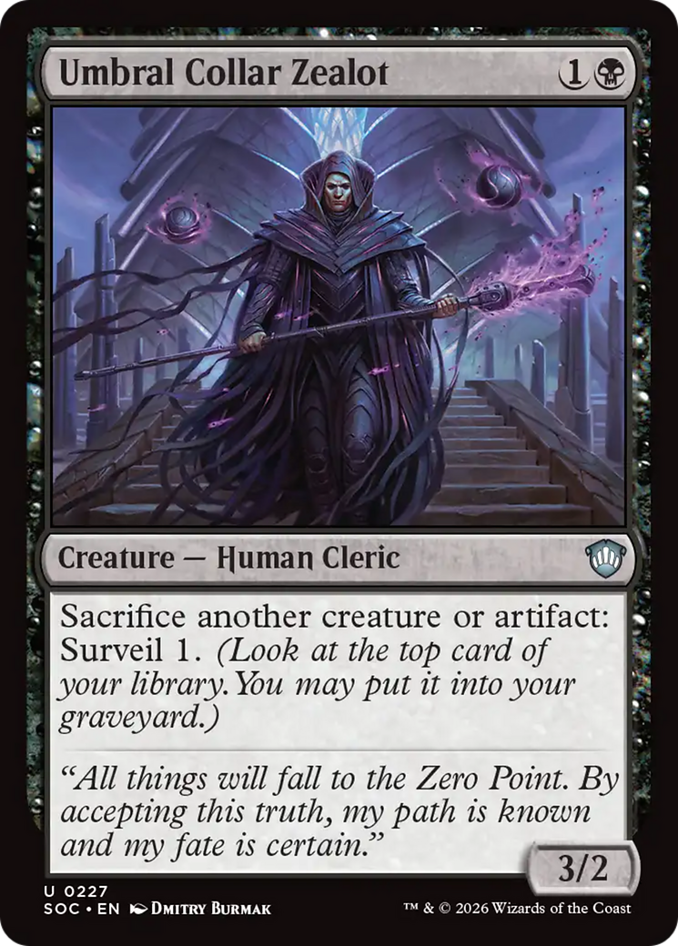 Umbral Collar Zealot [Secrets of Strixhaven Commander] | Clutch Gaming