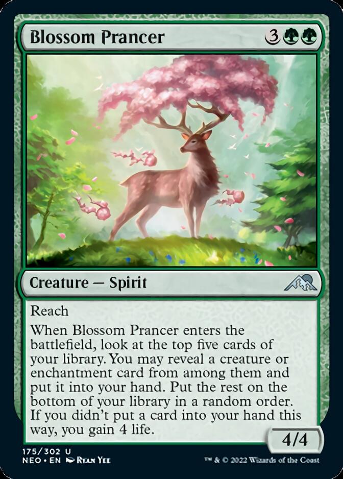 Blossom Prancer [Kamigawa: Neon Dynasty] | Clutch Gaming