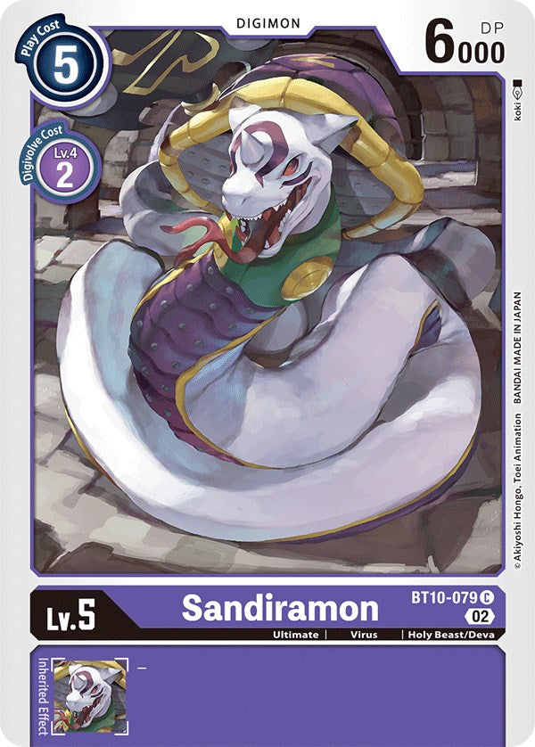 Sandiramon [BT10-079] [Xros Encounter] | Clutch Gaming