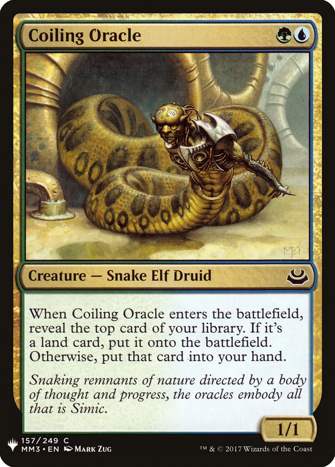 Coiling Oracle [Mystery Booster] | Clutch Gaming