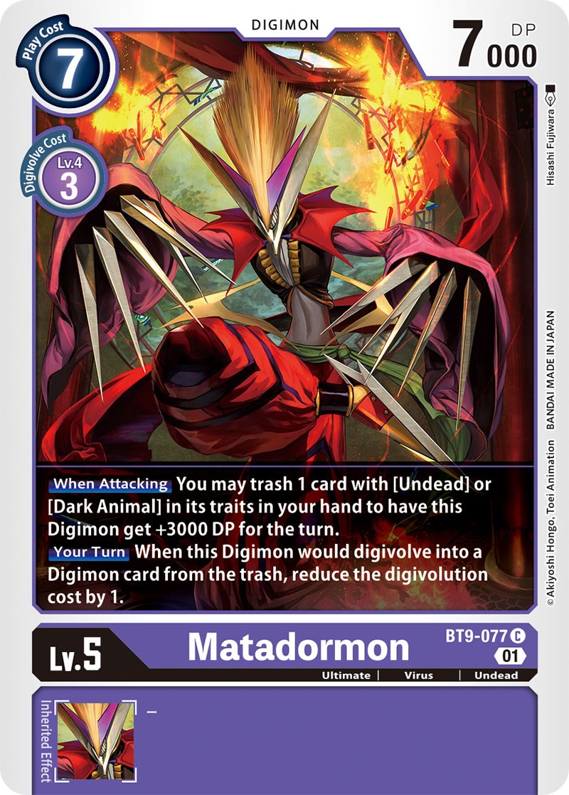 Matadormon [BT9-077] [X Record] | Clutch Gaming