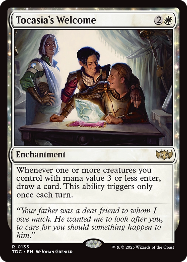 Tocasia's Welcome [Tarkir: Dragonstorm Commander] | Clutch Gaming