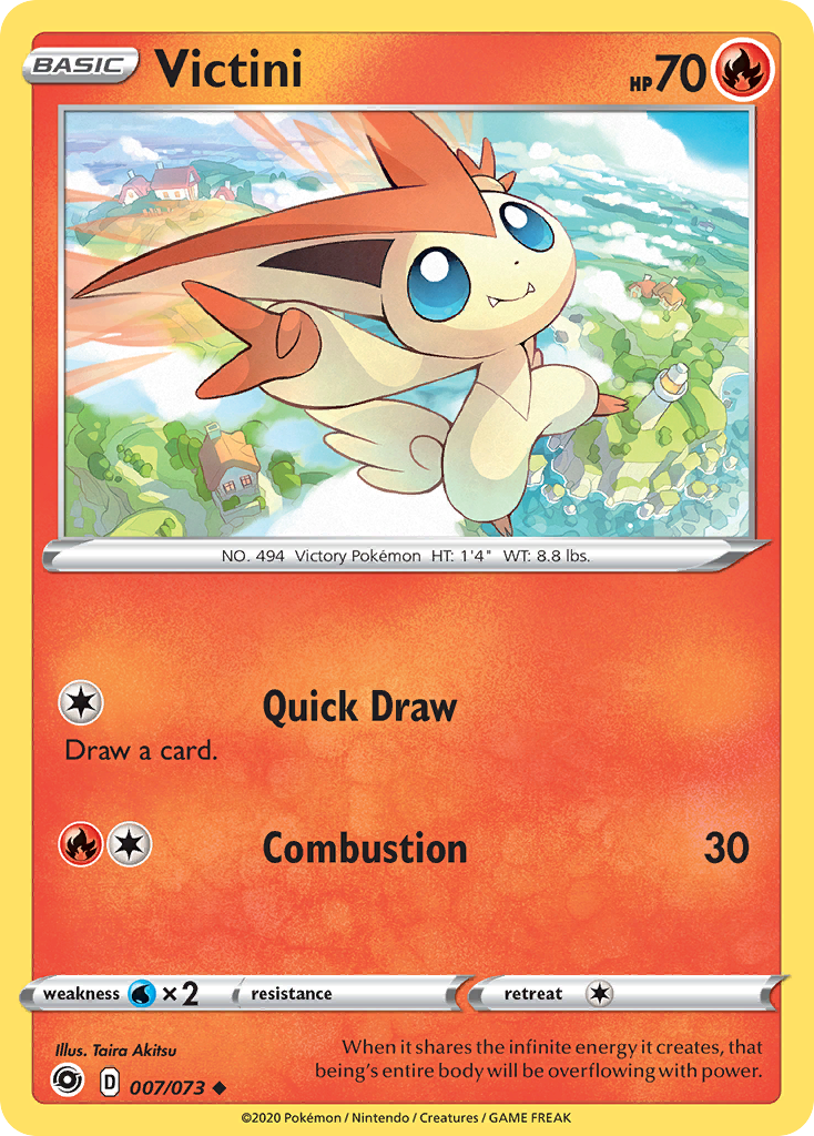 Victini (007/073) [Sword & Shield: Champion's Path] | Clutch Gaming