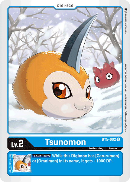 Tsunomon [BT5-002] [Battle of Omni] | Clutch Gaming