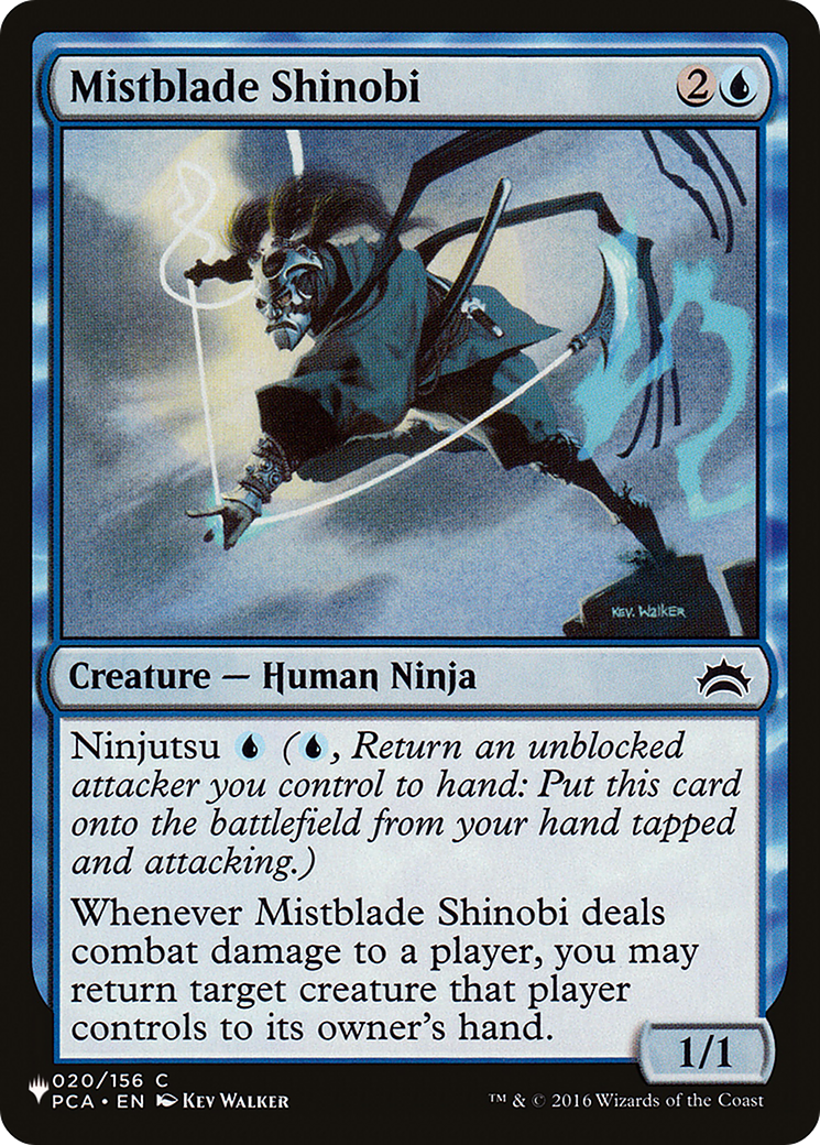 Mistblade Shinobi [The List Reprints] | Clutch Gaming